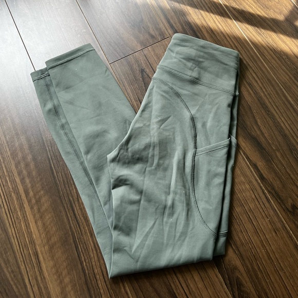 Lululemon INVIGORATE HIGH-RISE TIGHT 25" - Smoked Spruce - Size 4 - Picture 2 of 5